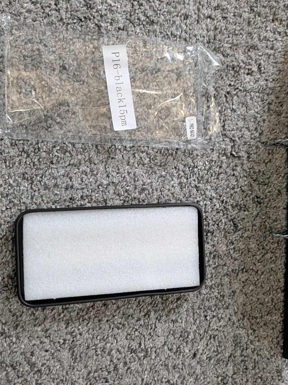Nwt Black Cross Pattern iPhone 15 Pro Max Case